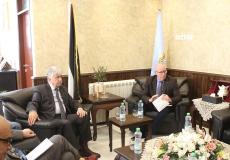  لقاء وزير التنمية ومنسق الأمم المتحدة للشؤون الإنسانية