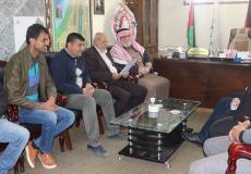 بلدية النصيرات تنفذ مشروع رصف المدخل الثاني الرئيسي للنصيرات 