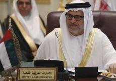 وزير الدولة الإماراتي للشؤون الخارجية، أنور قرقاش