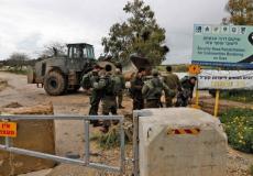 قوات الاحتلال على حدود غزة