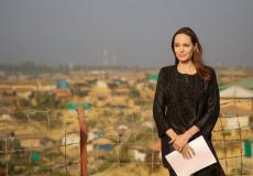 انجلينا جولي في مخيمات لاجئي الروهينغا