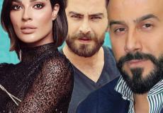 نادين نجيم وقصي خولي ومعتصم النهار