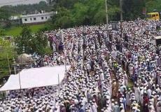 100 ألف شخص يشاركون في وداع داعية إسلامي في بنغلادش رغم كورونا 