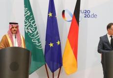 وزير الخارجية السعودي مع نظيره الألماني