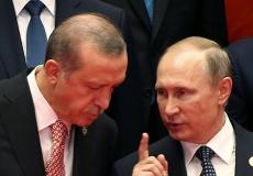الرئيس الروسي فلاديمير بوتين يصل إلى تركيا