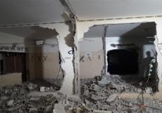 هدم شقة سكنية تعود للأسير علاء قبها في جنين