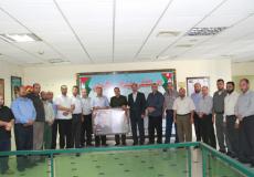 الخدمات الطبية تزور المستشفى الميداني الأردني