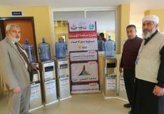 المجلس العلمي يوزع العديد من مشروع برادات الماء