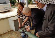 أبو شهلا ووزيرة الزراعة الهولندية يدشنان بئراً ارتوازية في الاغوار الوسطى