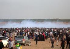 مسيرة العودة الكبرى -حدود غزة الشرقية-