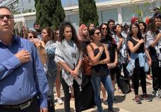 احياء ذكرى النكبة في جامعة تل أبيب