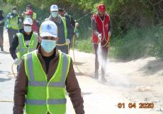 حملة تعقيم في المغراقة