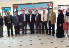  وفد من تجمع الشخصيات الفلسطينية يزور المستشفى الميداني الأردني
