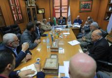 رئيس بلدية غزة يبحث مع لجنة الشيخ رضوان مشاكل الحي