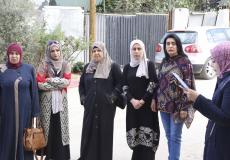 وقفة تضامنية مع المرأة المقدسية