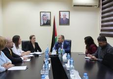 لقاء فلسطيني روسي لبحث التعاون التجاري بين البلدين