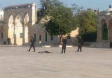 عملية ضد جنود إسرائيليين جرت في الأقصى في شهر يوليو الماضي