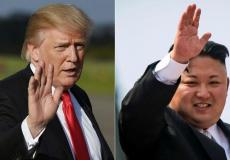 الرئيس الأمريكي والزعيم الكوري الشمالي