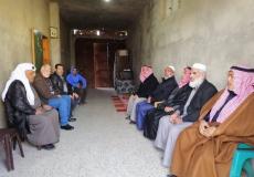 جانب تواصل الجهاد الاسلامي بخانيونس تزور مختار عائلة أبو رجيلة 