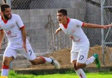 لاعبون في دوري غزة