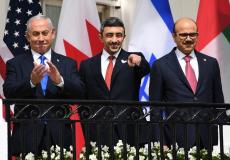 جانب من توقيع اتفاقات التطبيع مع إسرائيل