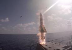 تدريب إسرائيلي يحاكي اعتراض صاروخ في البحر وتدمير سفينة