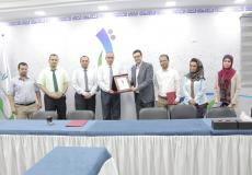 جمعية نطوف توقع مذكرة تفاهم مع الكلية الجامعية