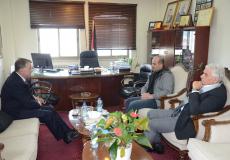 استقبال السفير البرتغالي