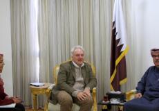 السفير العمادي يعقد لقاءات مع مسئولين دوليين 