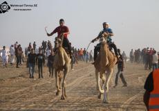 سباق الهجن الأول في غزة