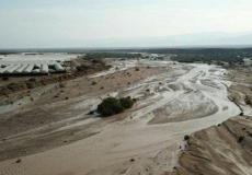 السيول في منطقة النقب