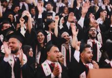  جامعة بيرزيت تخرج الفوج 44