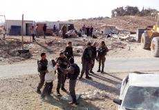 هدم خيم في يطا - ارشيف 