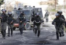 جنود الاحتلال خلال مواجهات مع المواطنين