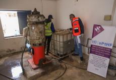 خلال عملية التعقيم