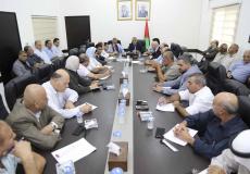  المجلس التنفيذي في قلقيلية يؤكد التفافه حول القيادة الفلسطينية