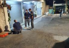 من مكان حدوث الجريمة