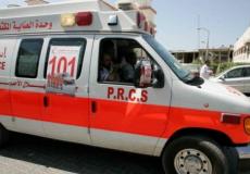 إصابة شاب من مخيم جنين إثر حادث سير