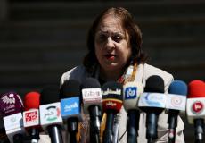 وزيرة الصحة تحذر من كارثة وبائية بقطاع غزة