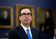 وزير الخزانة الأمريكي ستفين منوتشين 