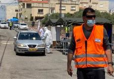 محطة لفحص كورونا في جت 