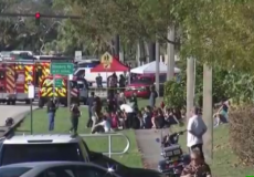 صورة للمدرسة أثناء الحادث 