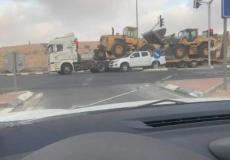 جرافات الهدم بالنقب، صباح اليوم