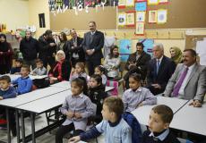 عورتاني وغنام يشاركان طلبة زياد أبو عين حصص تفاعلية حول البرمجة والذكاء الاصطناعي 