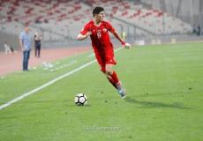 احد لاعبي المنتخب الفلسطيني