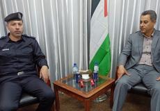 وكيل وزارة الاقتصاد بغزة يستقبل مدير عام الشرطة لبحث التعاون المشترك
