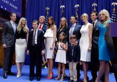 عائلة الرئيس الأمريكي ترامب