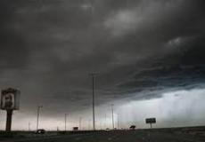 عاصفة برد عنيفة