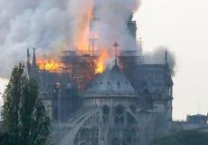حريق كاتدرائية نوتردام
