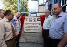  افتتاح مشروع محطة تحلية لمدرسة أحمد الشقيري في غزة